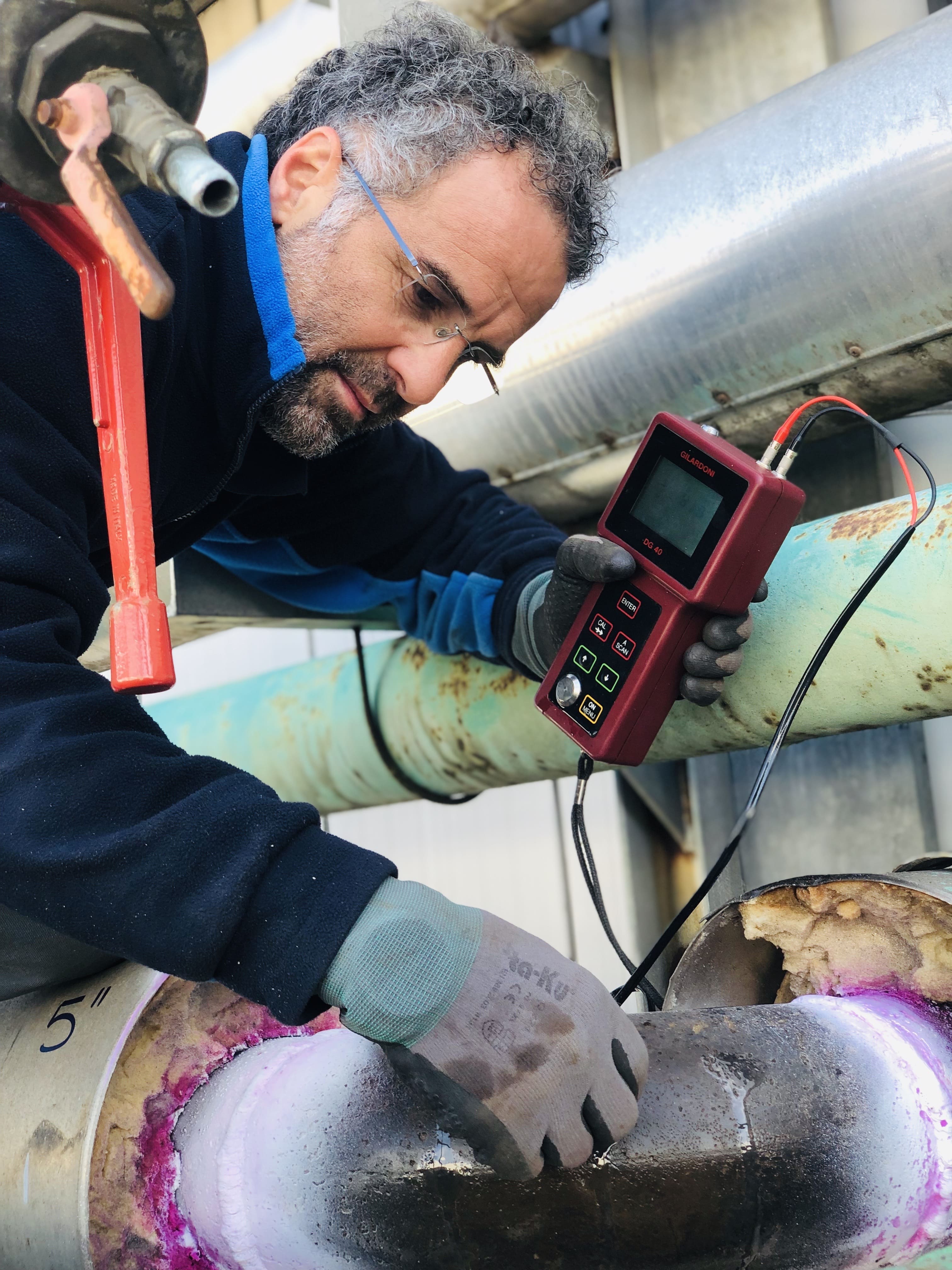 Foto storica del primo lavoratore GT TEST